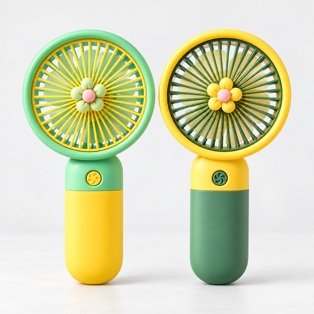 Shopfleet Portable USB Hand Fan 2-Pack – Rechargeable & Travel-Ready